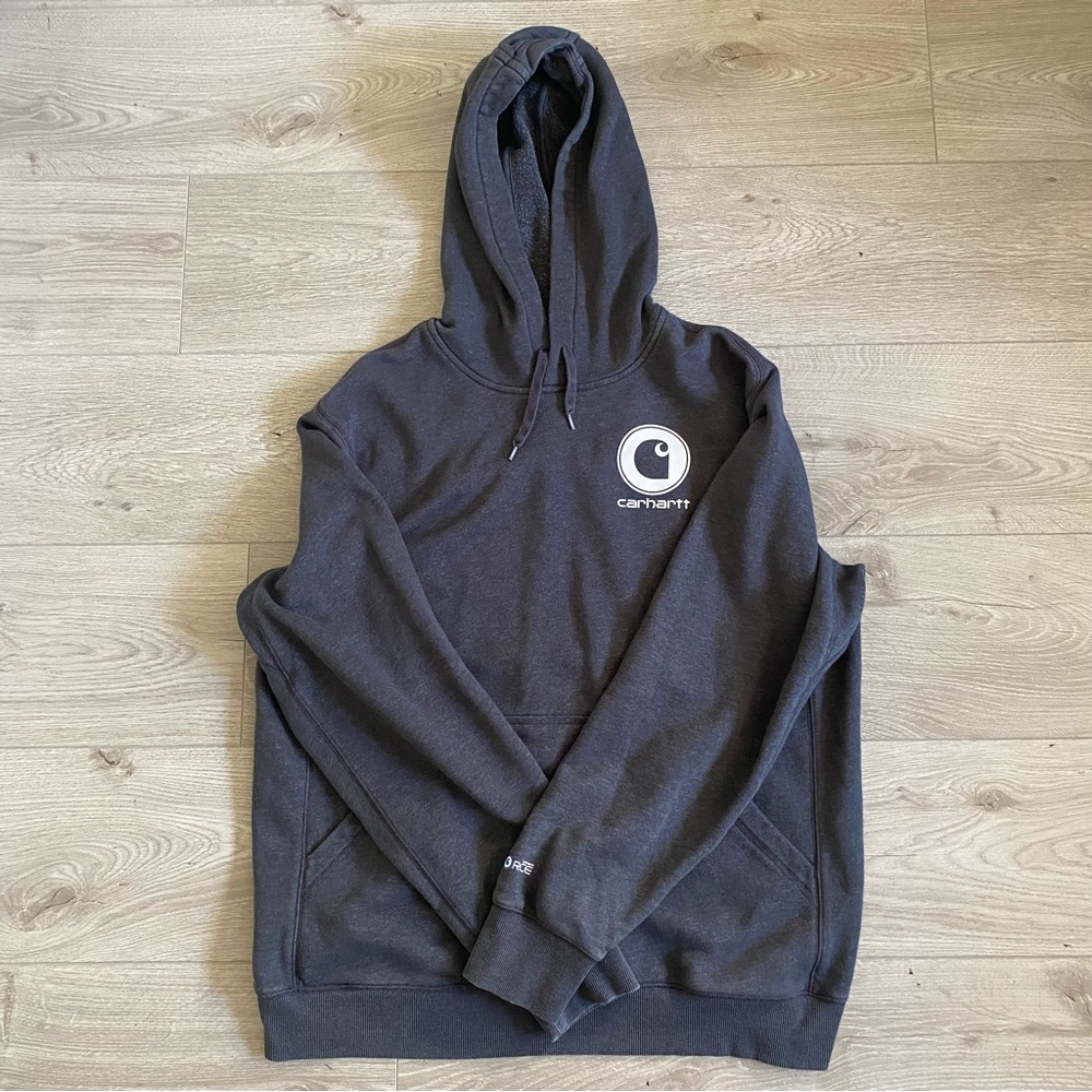 Vintage Gray Carhartt Hoodie